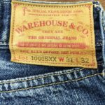 ウエアハウスのジーンズ 前立ての解体リペア(前立ては要解体リペアです)