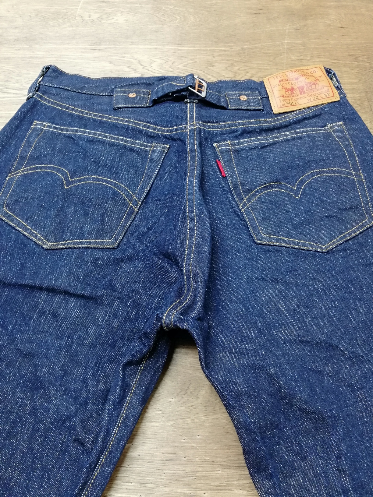 Levi's 501 xx  made in USA  バックルバック