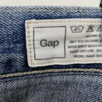 GAPのジーンズ　約20年穿き　他店さまでリペアを繰り返されて、当店にご依頼でした！